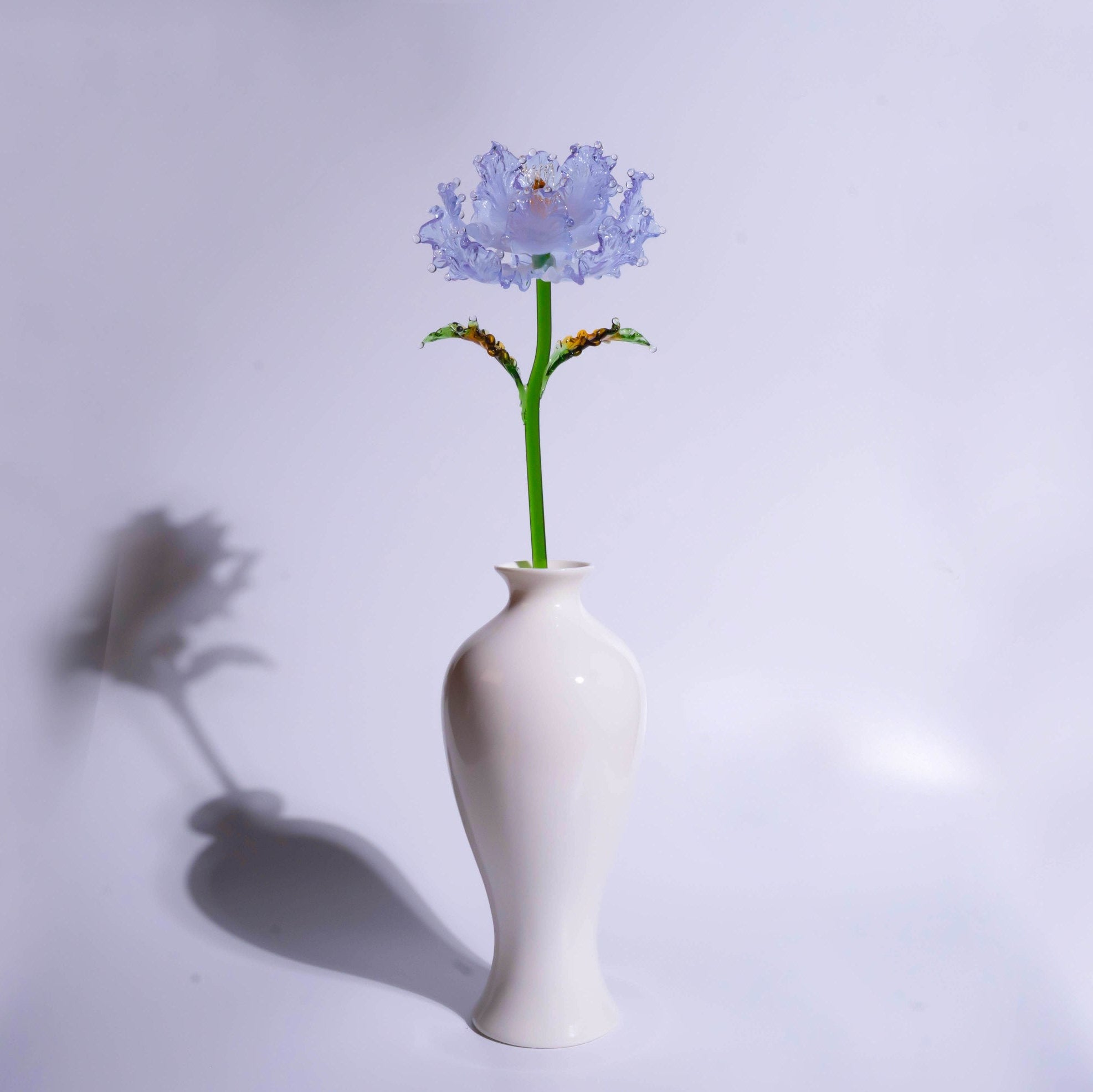 Blue Liuli Crystal Peony - New Arrival