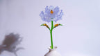 Blue Liuli Crystal Peony - New Arrival