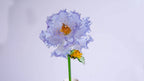 Blue Liuli Crystal Peony - New Arrival