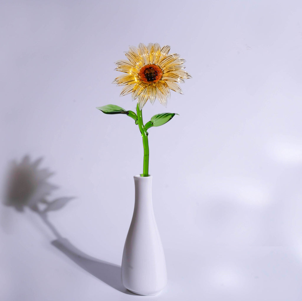 Liuli Crystal Sunflower