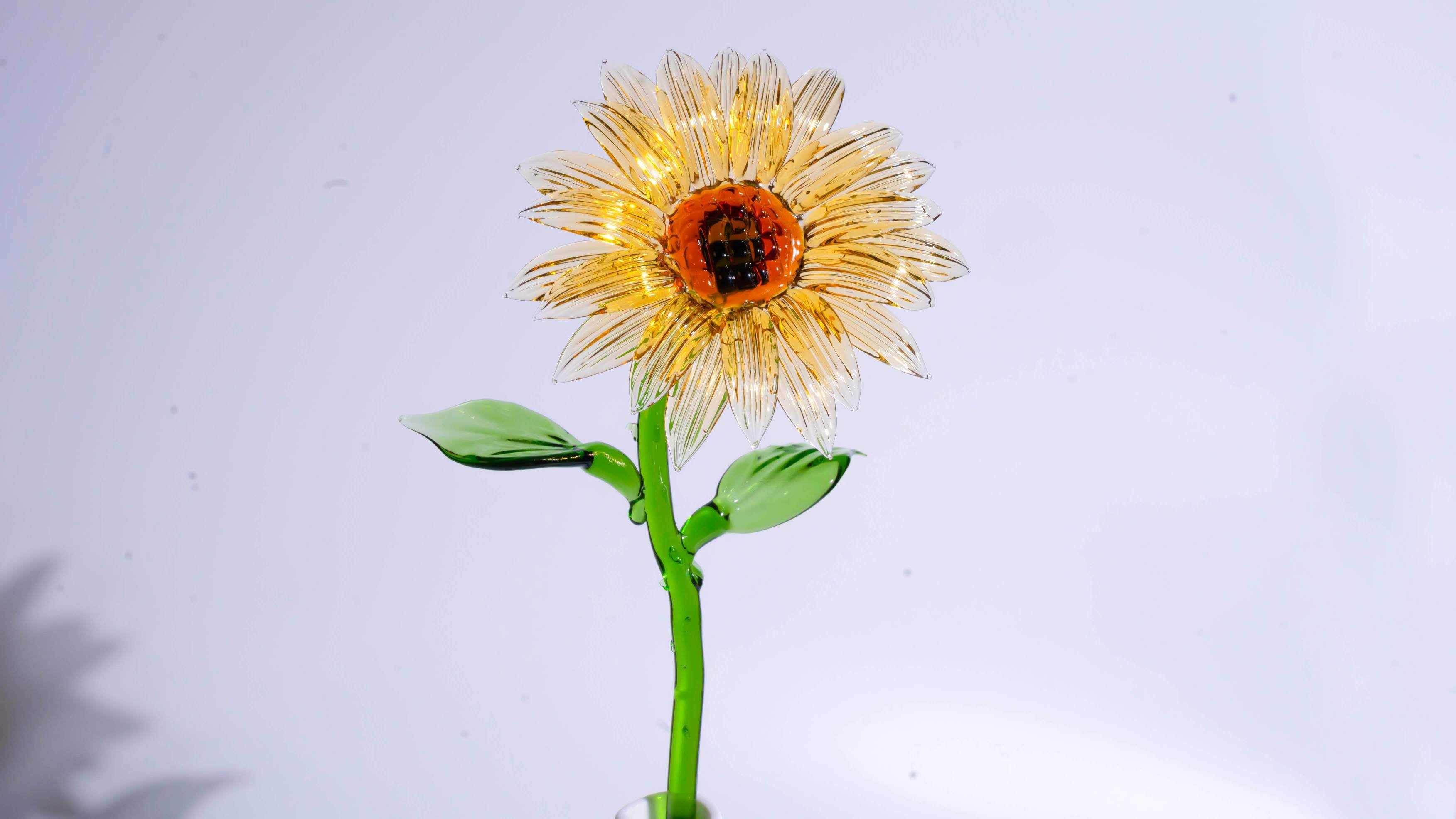 Liuli Crystal Sunflower