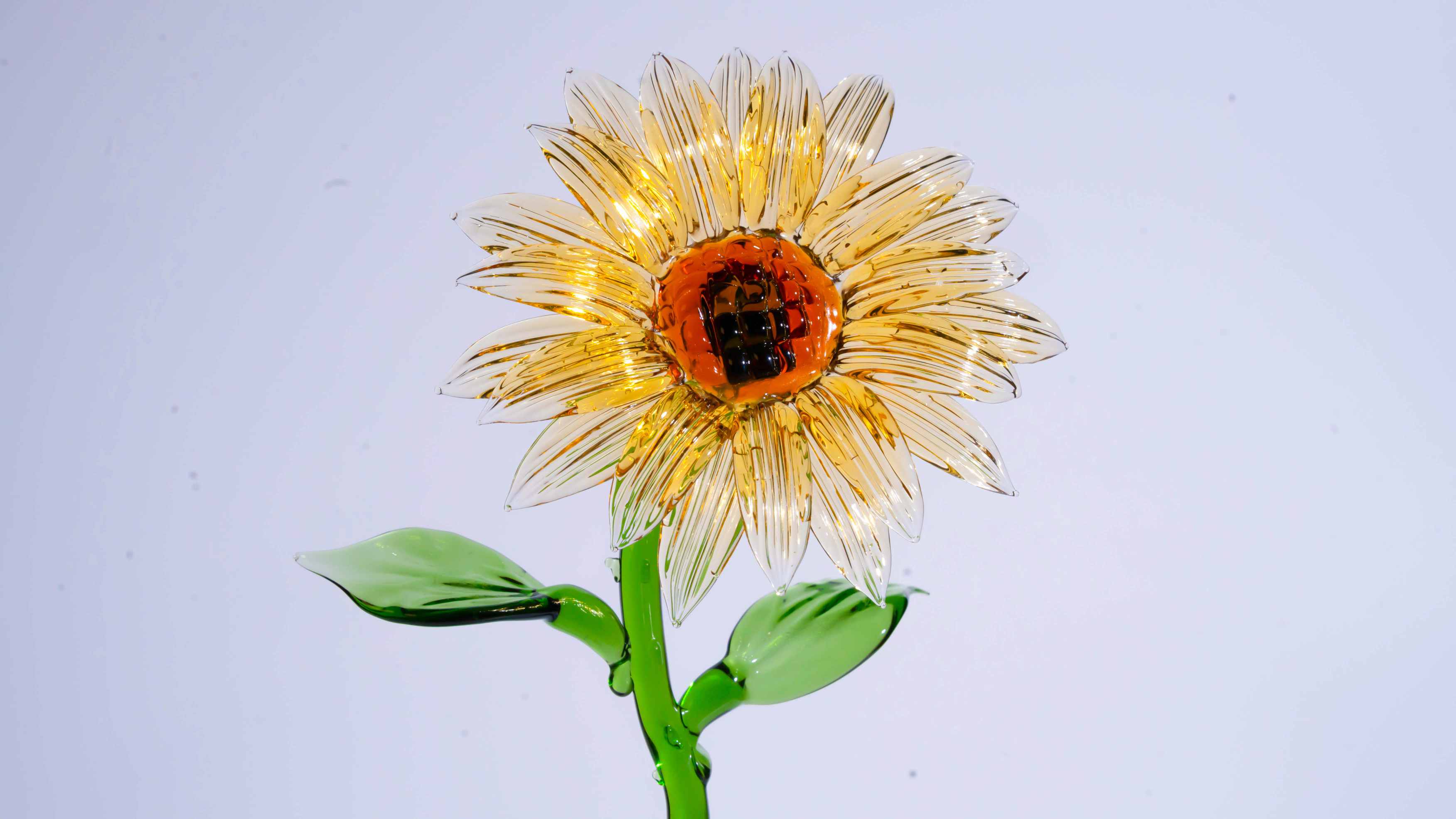 Liuli Crystal Sunflower