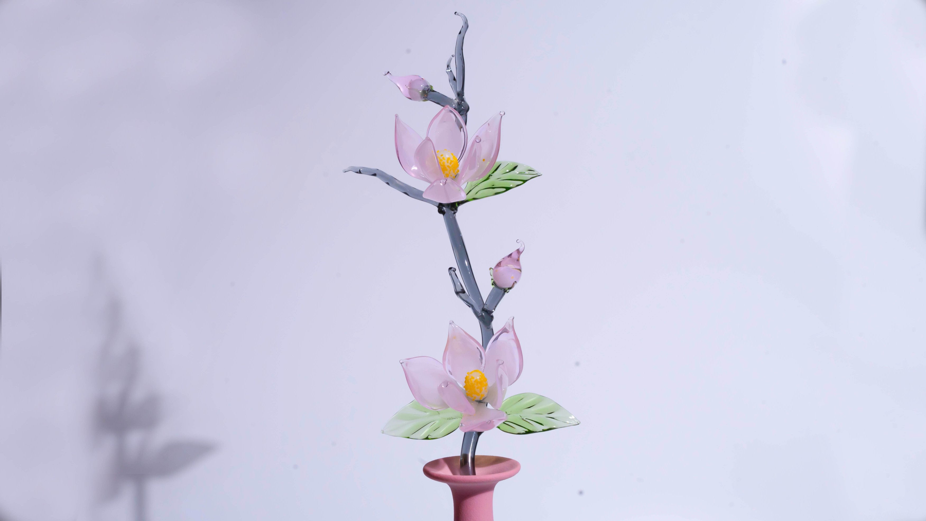 Pink LiuLi Crystal Orchid