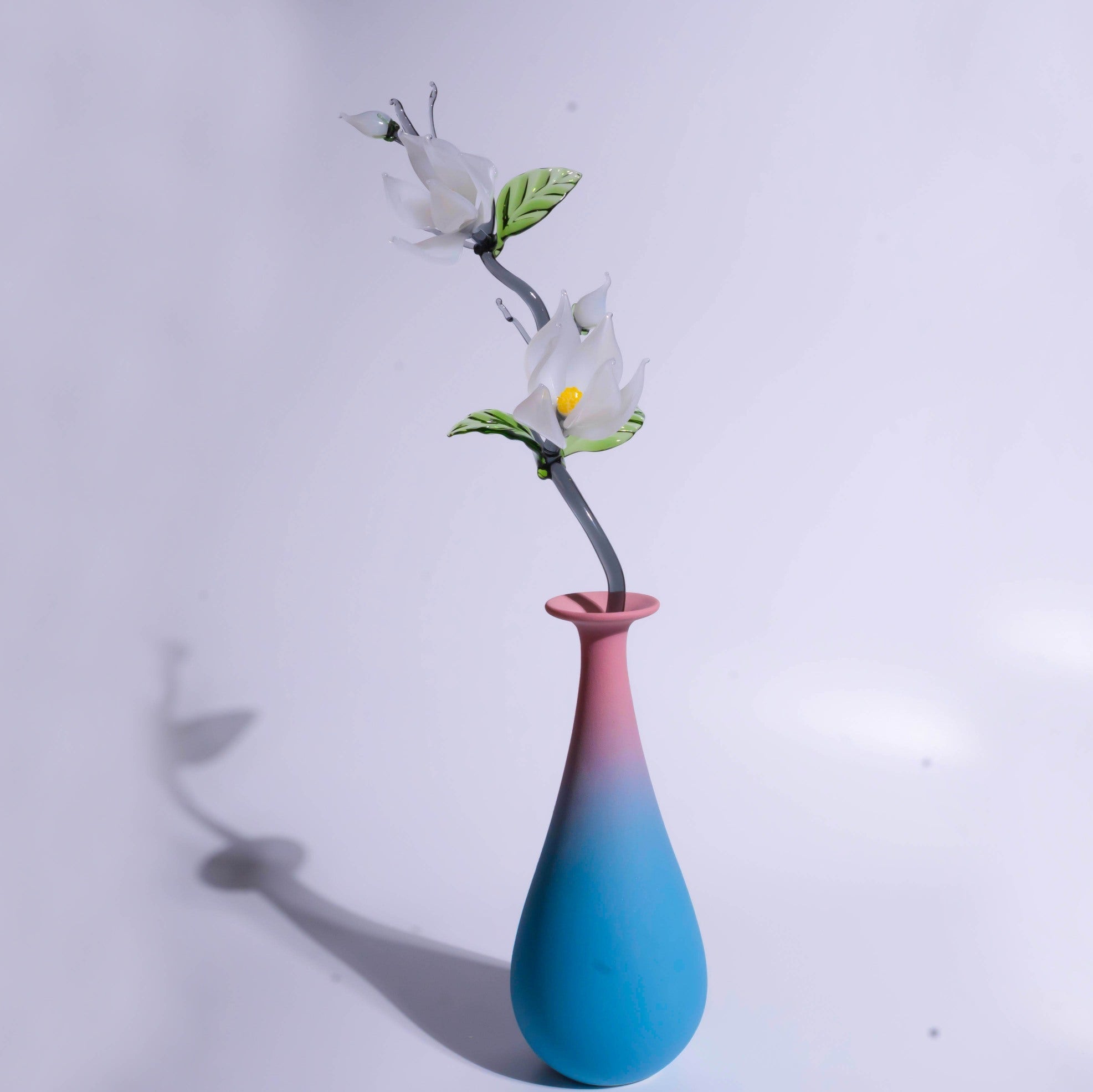 White LiuLi Crystal Orchid