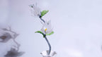 White LiuLi Crystal Orchid