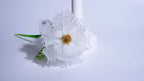 White Liuli Crystal Peony