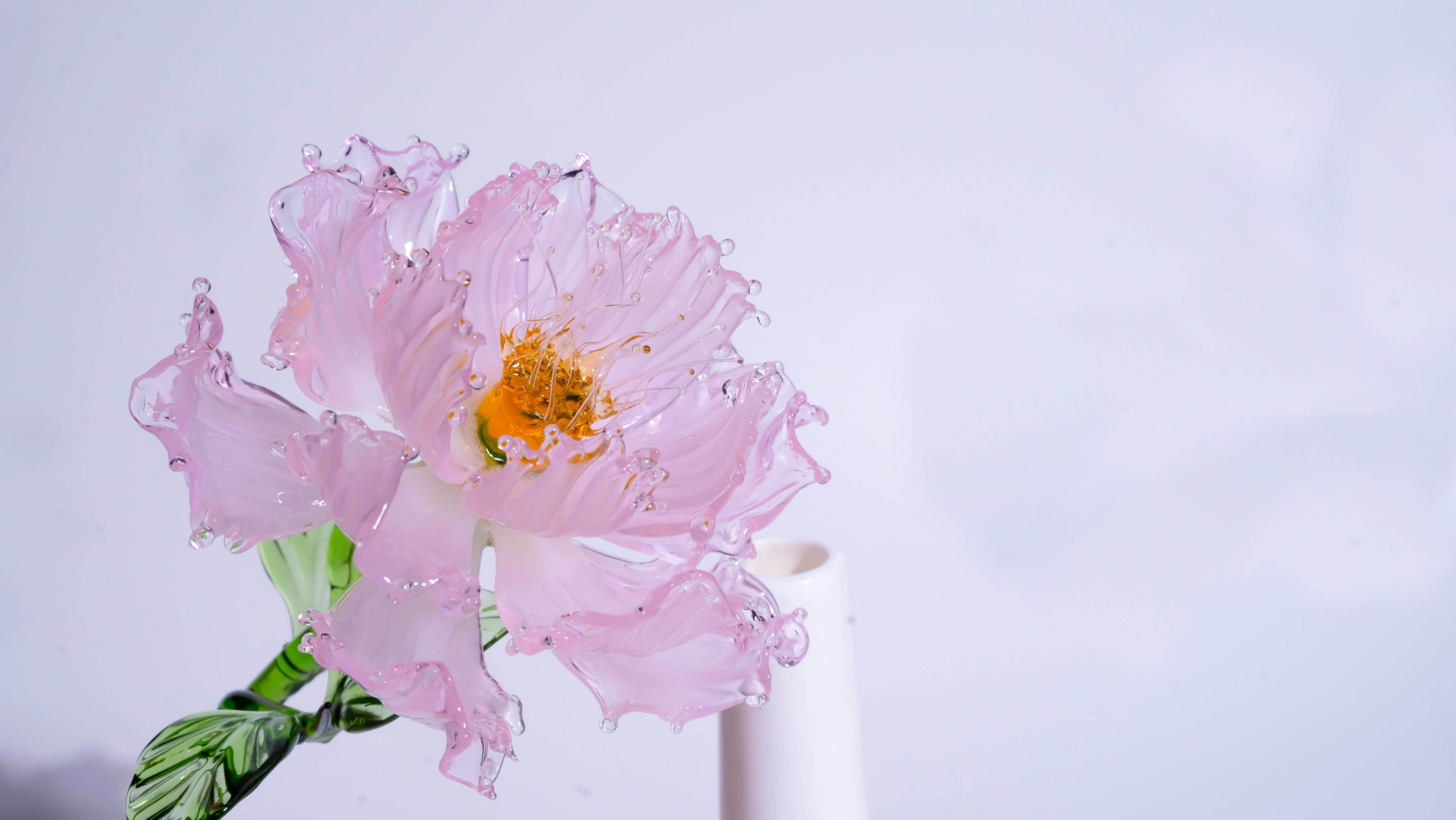 Pink Liuli Crystal Peony