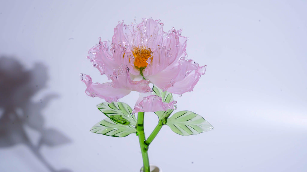 Pink Liuli Crystal Peony
