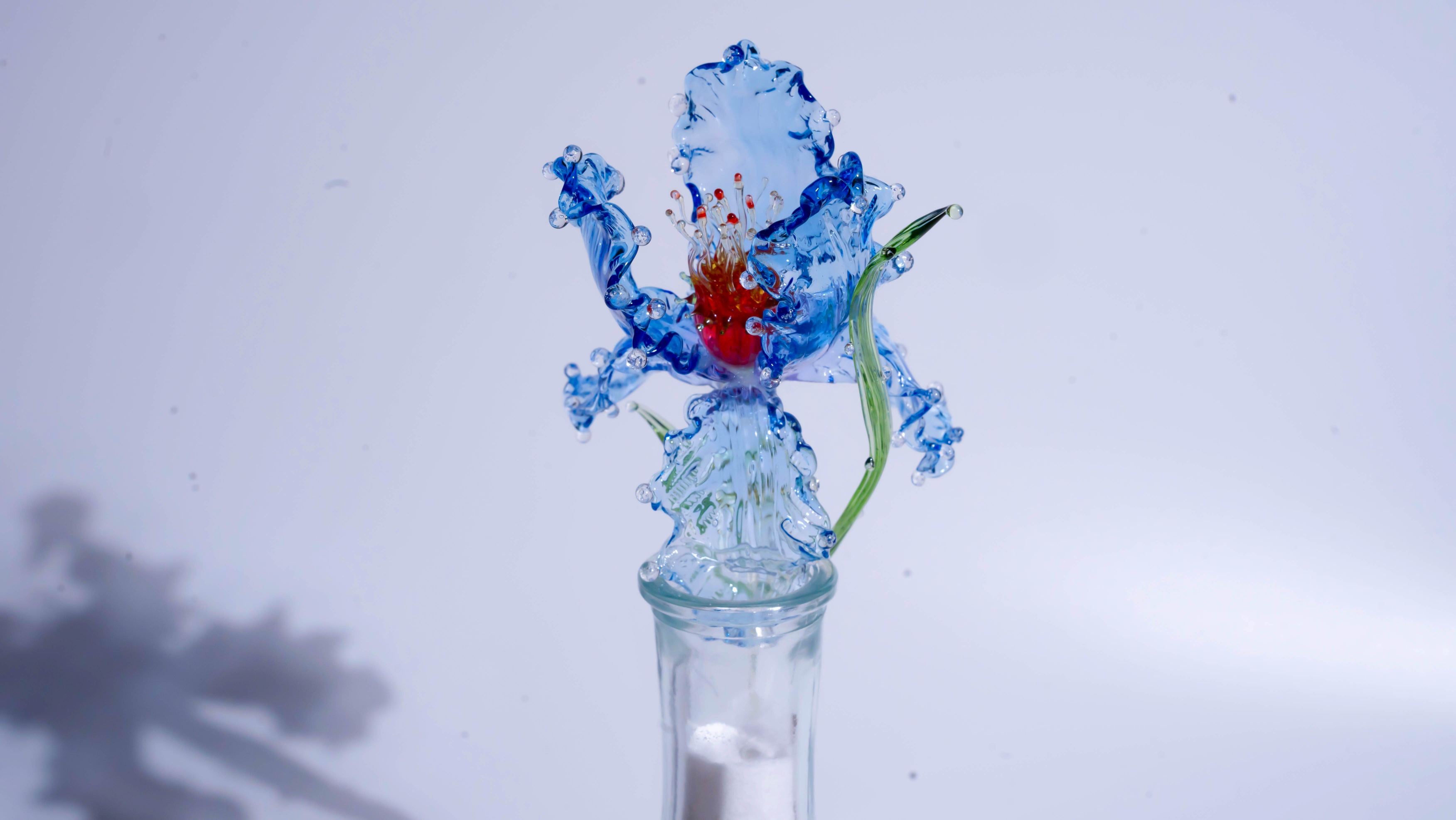 Red Liuli Crystal Iris