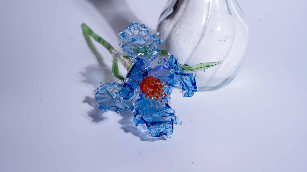 Red Liuli Crystal Iris