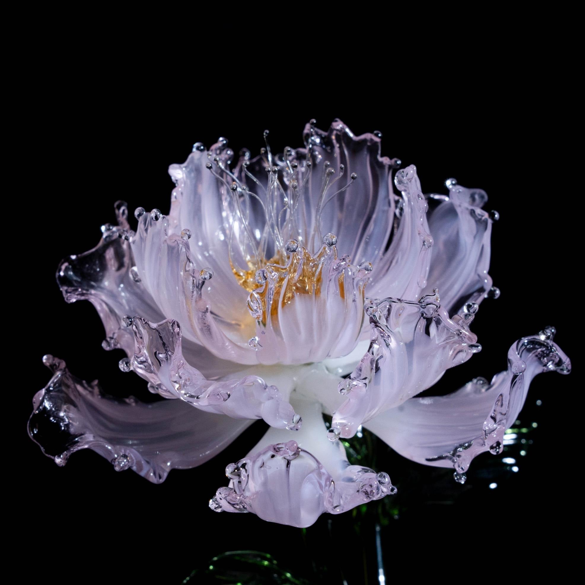 Pink Liuli Crystal Peony