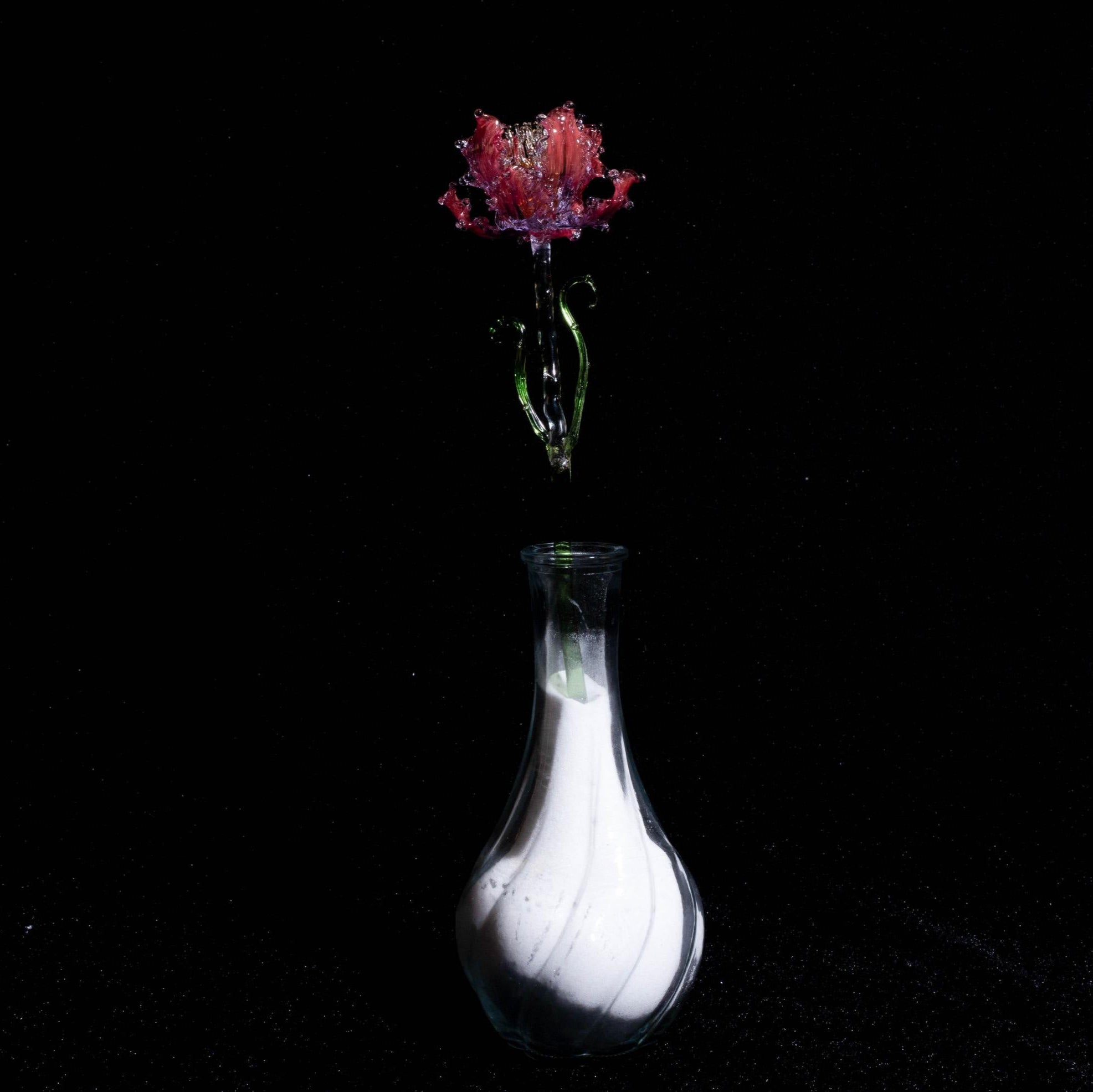 Red LiuLi Crystal Poppy