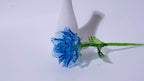 Blue Liuli Crystal Rose