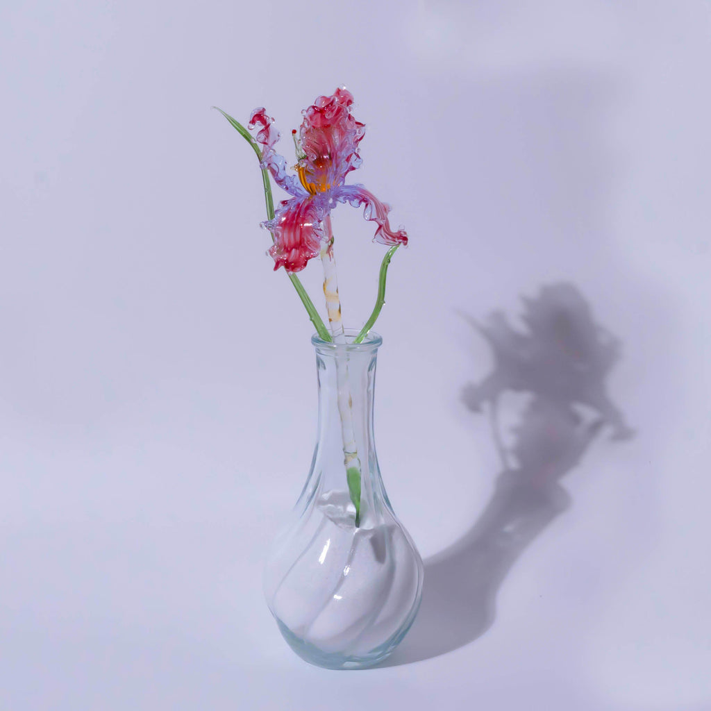 Red Liuli Crystal Iris