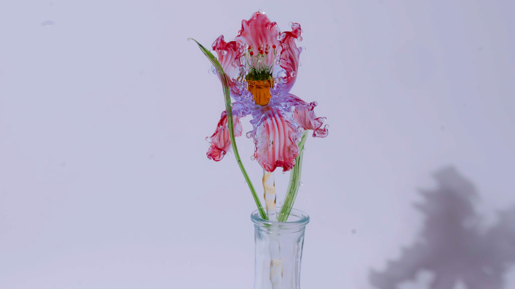 Red Liuli Crystal Iris