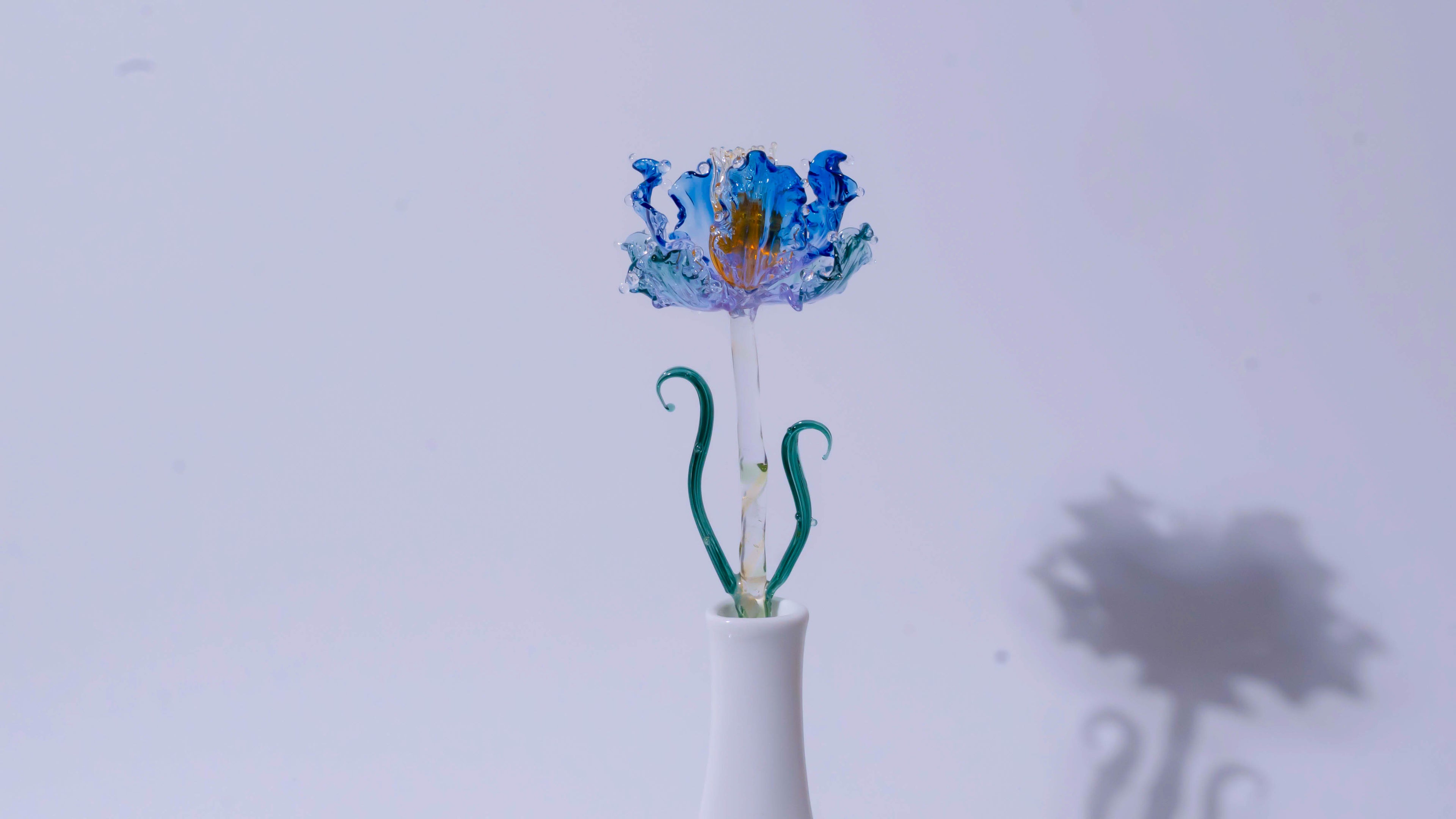 Blue LiuLi Crystal Poppy