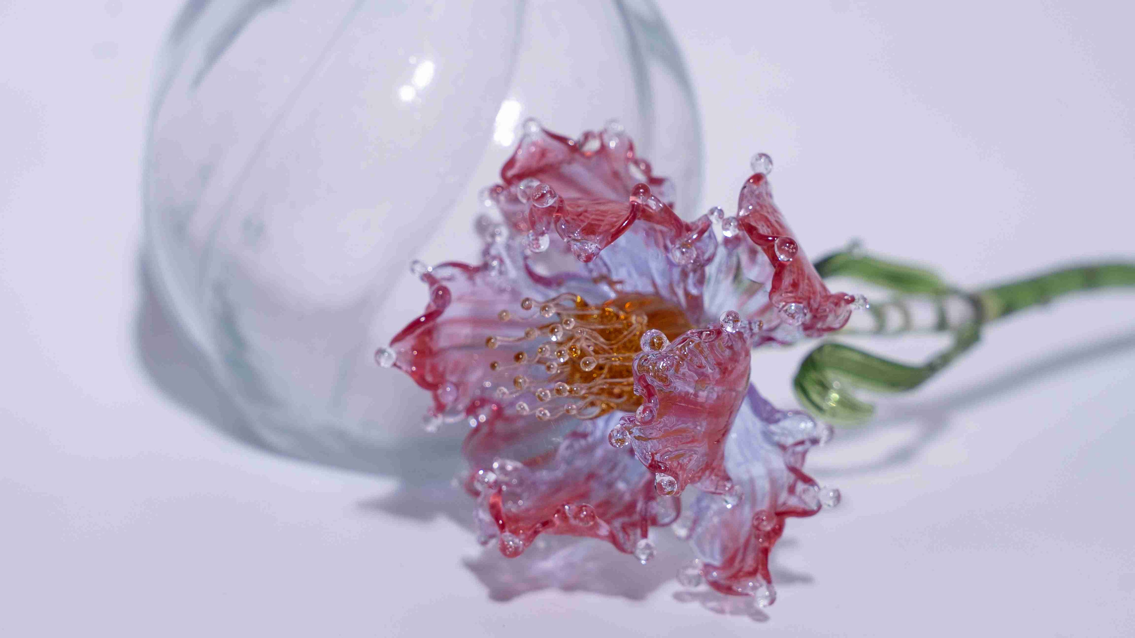 Red LiuLi Crystal Poppy