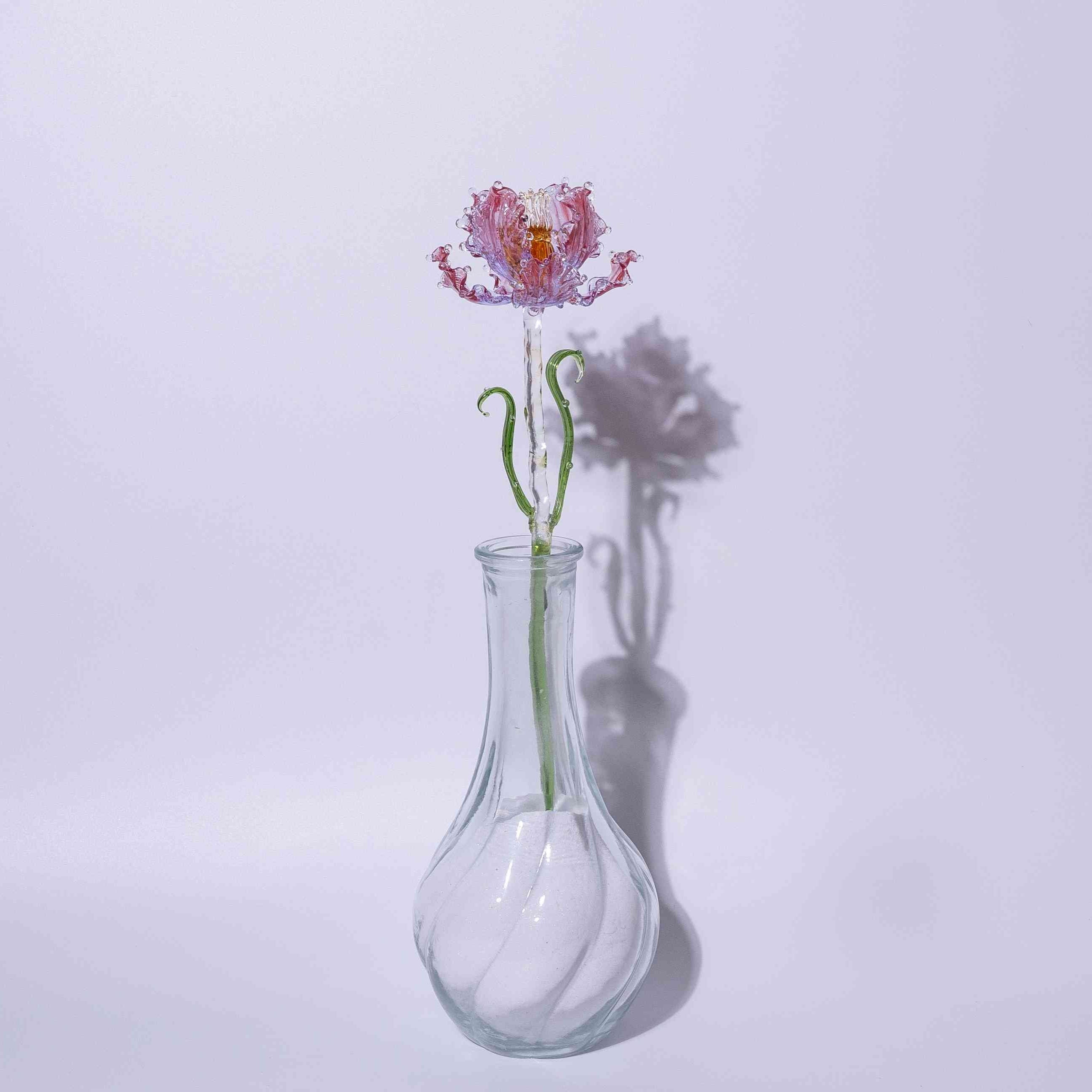 Red LiuLi Crystal Poppy